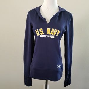 Underarmour US Navy hoodie sz S
